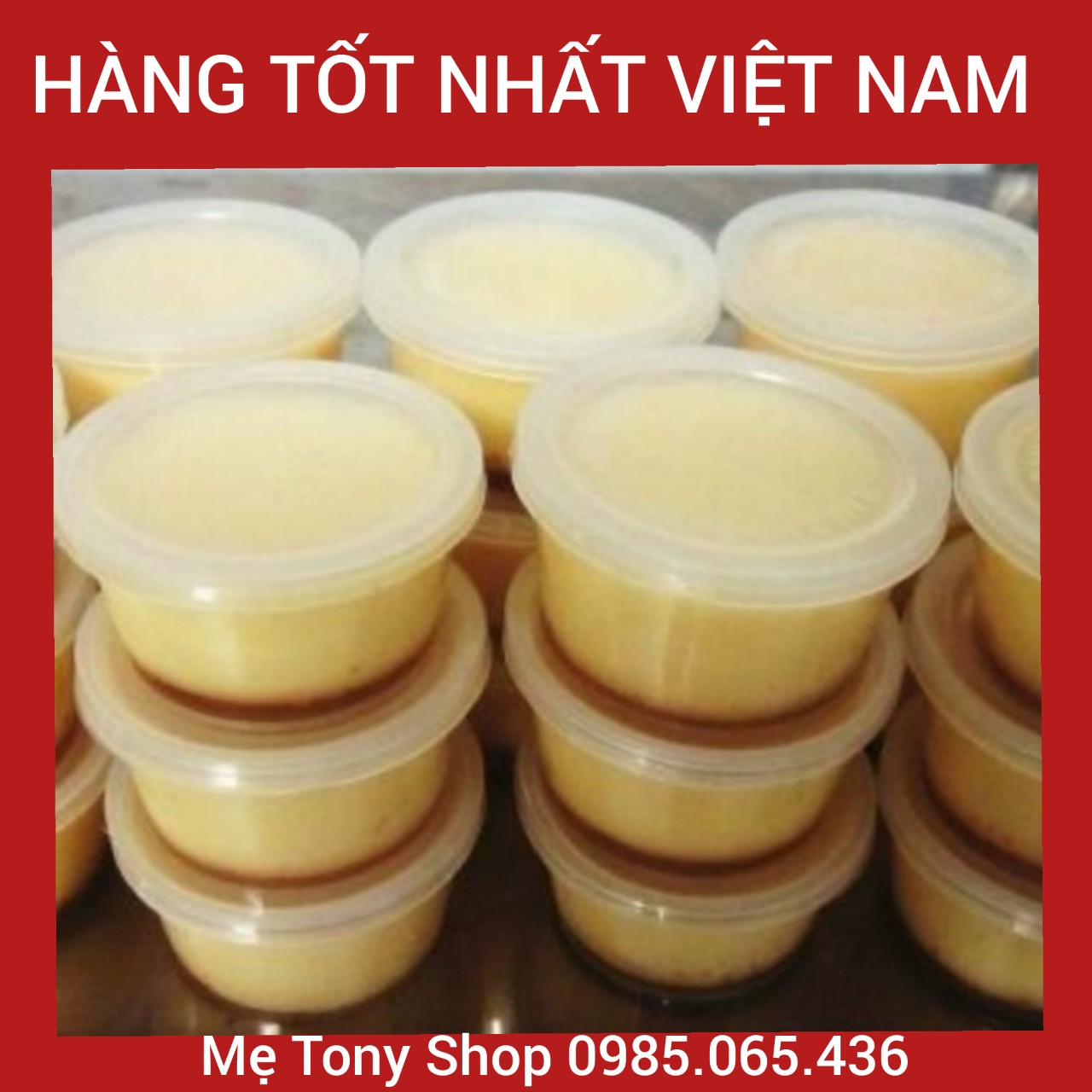 [Đảm Bảo Hài Lòng] Set 10 Hũ Làm Bánh Flan, Rau Câu ,Sữa Chua,Yaourt... (60ml)- Hãng Vĩnh Trường