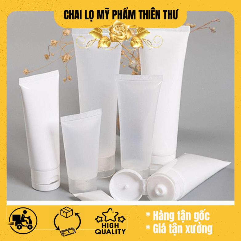Tuýp nhựa 30g/50g chiết mỹ phẩm, đựng gel, sữa rửa mặt