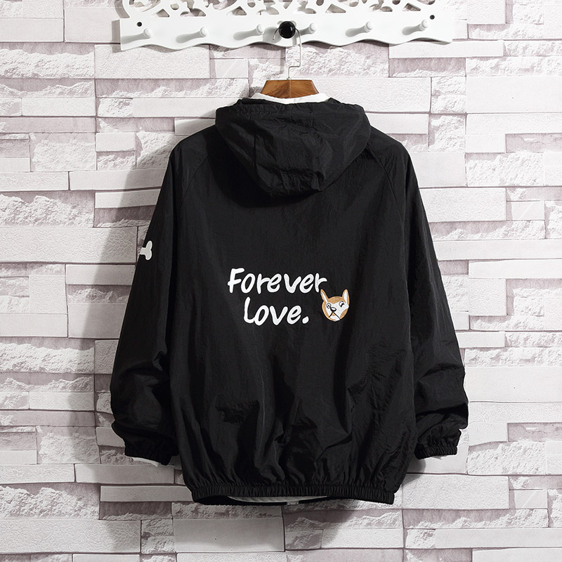 Áo khoác dù icon mặt cười cực chất cho nam nữ H012 dù 2 lớp nhen TP