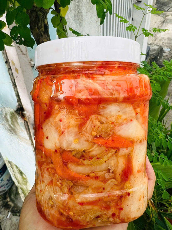Kim chi cải thảo nhà làm SIÊU NGON - hủ 1kg