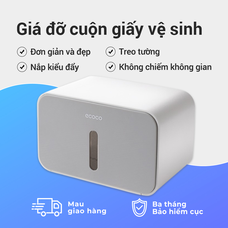 Hộp đựng cuộn giấy vệ sinh gắn tường tiện dụng