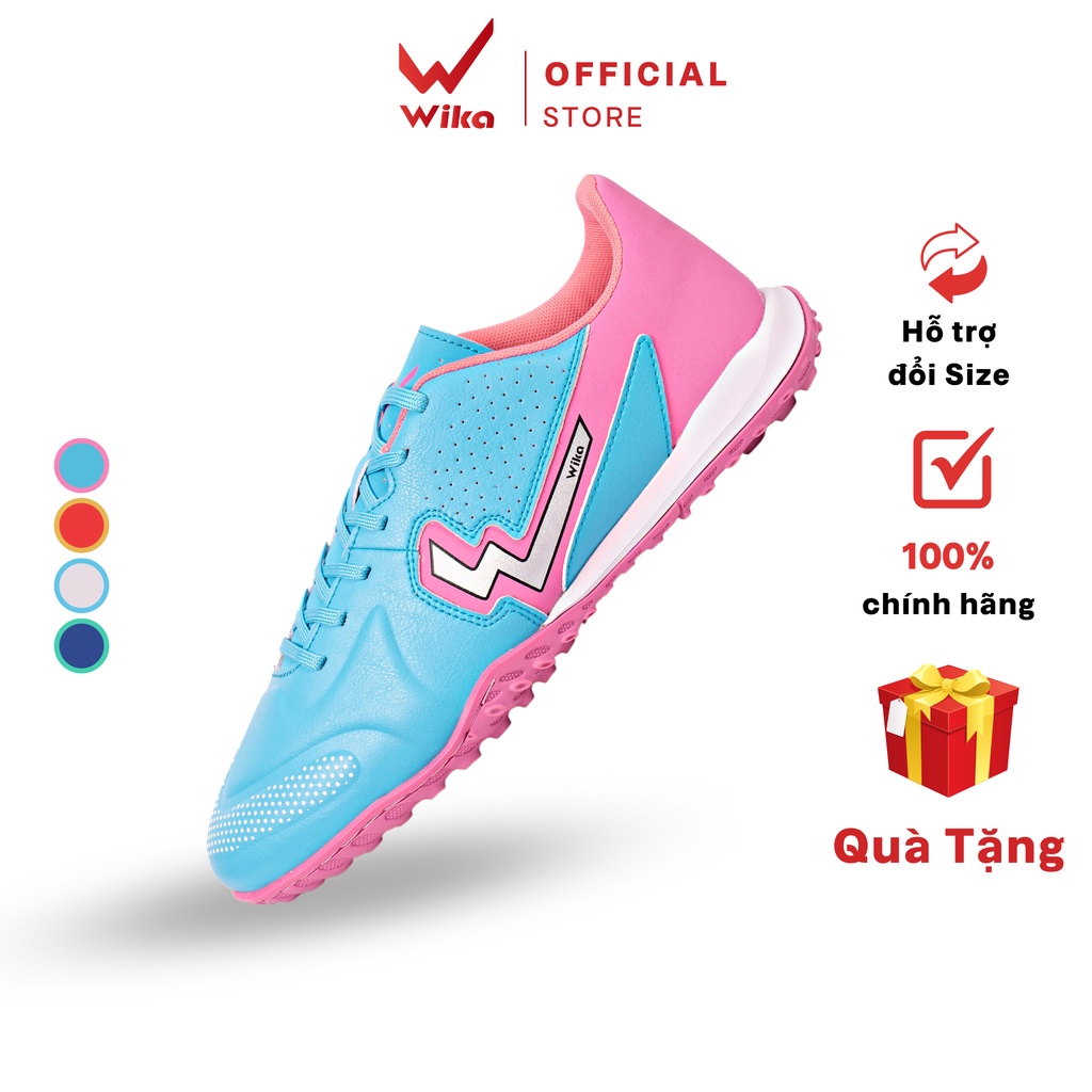 Giày đá bóng nam wika fancy chính hãng, giày đá banh sân cỏ nhân tạo