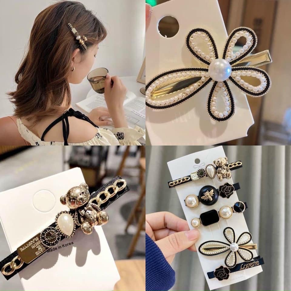 Set 5 kẹp hàn quốc siêu xinh cho nữ