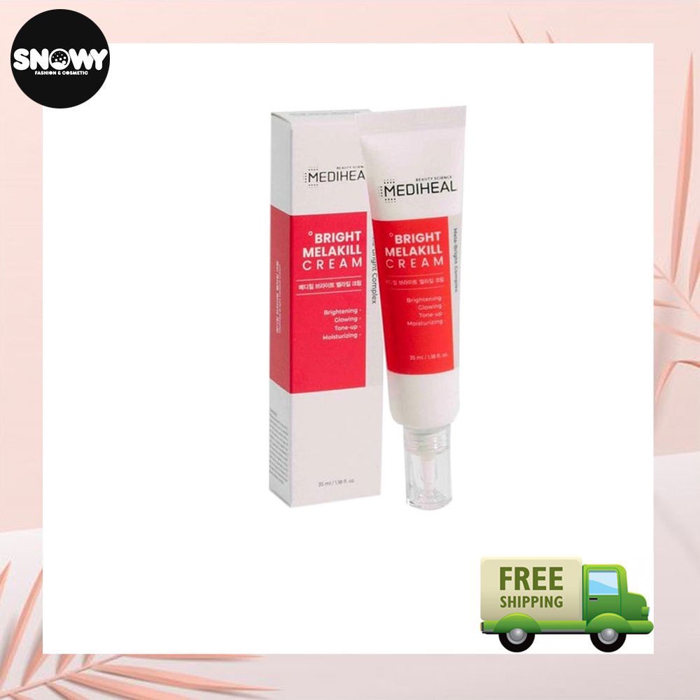 Kem mờ nám trắng da mediheal bright melakill cream 35ml hàn quốc - làm mờ nám, tàn nhang và vết thâm