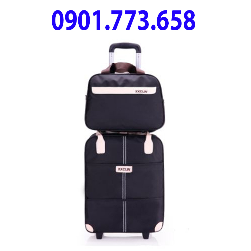 Vali kéo du lịch, Vali du lịch tay kéo XXCLW 20inch 45x21.5x39cm, vali kéo tay, túi du lịch có bánh xe