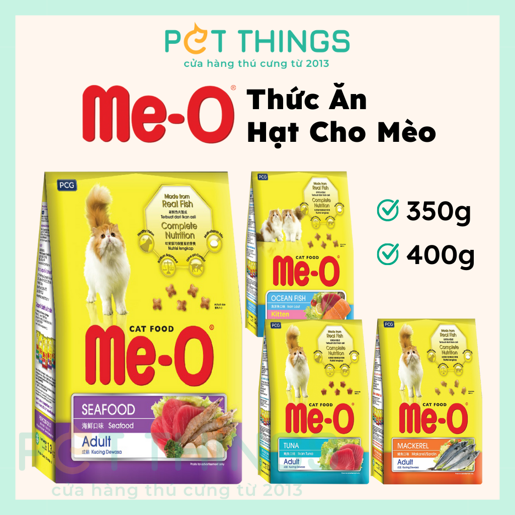 Hạt thức ăn khô me-o cho mèo