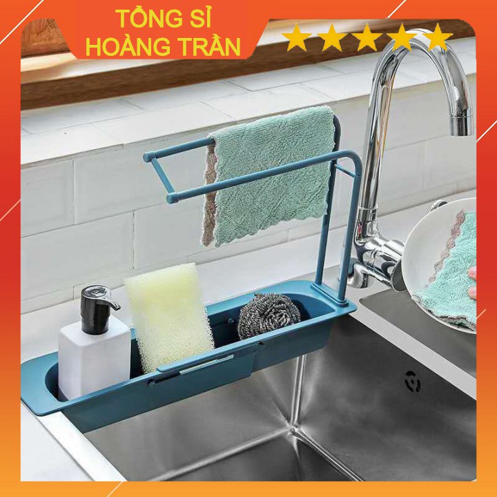 Kệ để đồ rửa chén kéo dài 50cm - kệ gác bồn rửa chén