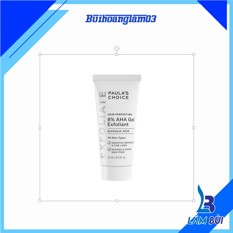 Tẩy da chết hóa học paula choice aha - 15ml