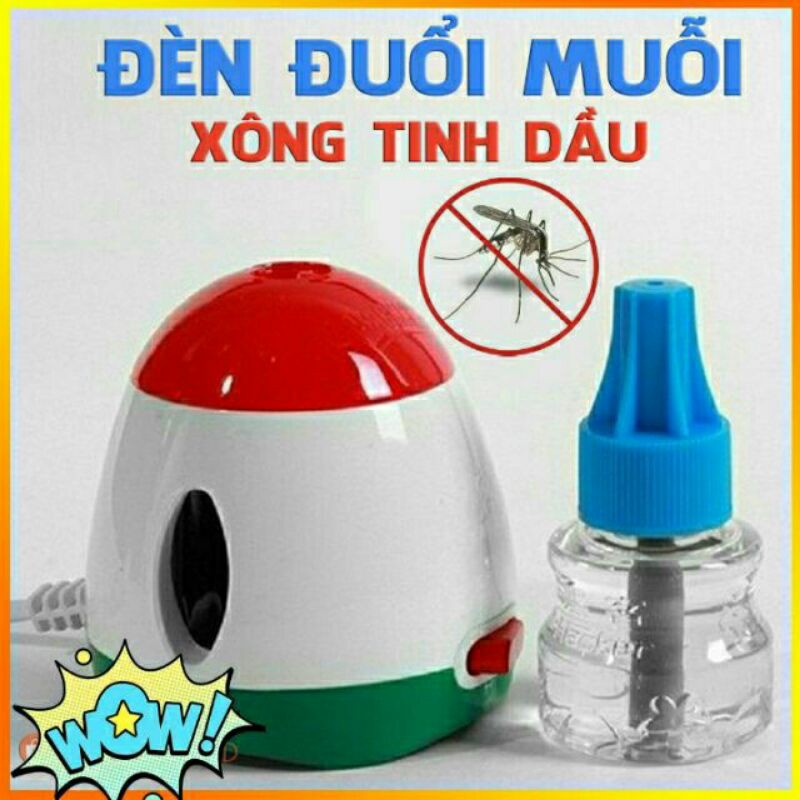 Đèn hacker xông tinh dầu đuổi muỗi