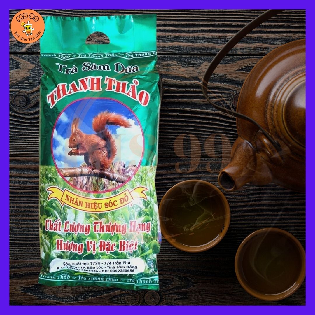 TRÀ SÂM DỨA THANH THẢO ( GÓI 350G )- date mới/trà sâm dứa/chè sâm dứa/MS99