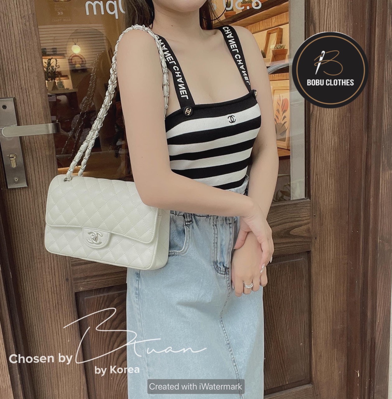 [Xả hàng] Áo len mongtoghi 2 dây croptop - Bobu clothes - tặng ngay giấy thấm dầu trị giá 19K - thời trang nữ đẹp - chất len mong mỏng đường may đẹp- kiểu dáng croptop trẻ trung - 2 màu đen trắng đủ sz sml