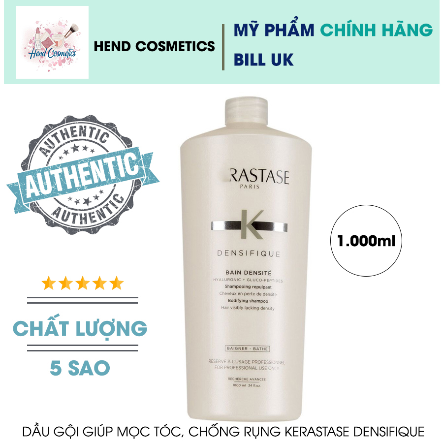 Dầu gội chống rụng và giúp mọc tóc Kerastase Bain Densifique 1000ml