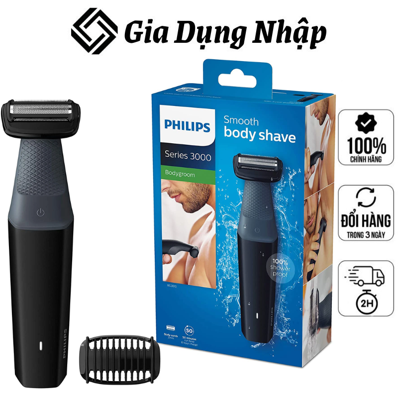 Máy Cạo Râu Máy Cạo Lông Philips BG3010 BG5025 BG7030 Máy Triệt Lông Toàn Thân Máy Cạo Lông Chân Vùng Bikini Nách Máy Cạo Lông Vùng Kín Cho Nam Và Nữ Pin Khỏe Sạc Nhanh Chống Nước Nhập Đức Bảo Hành 12 Tháng