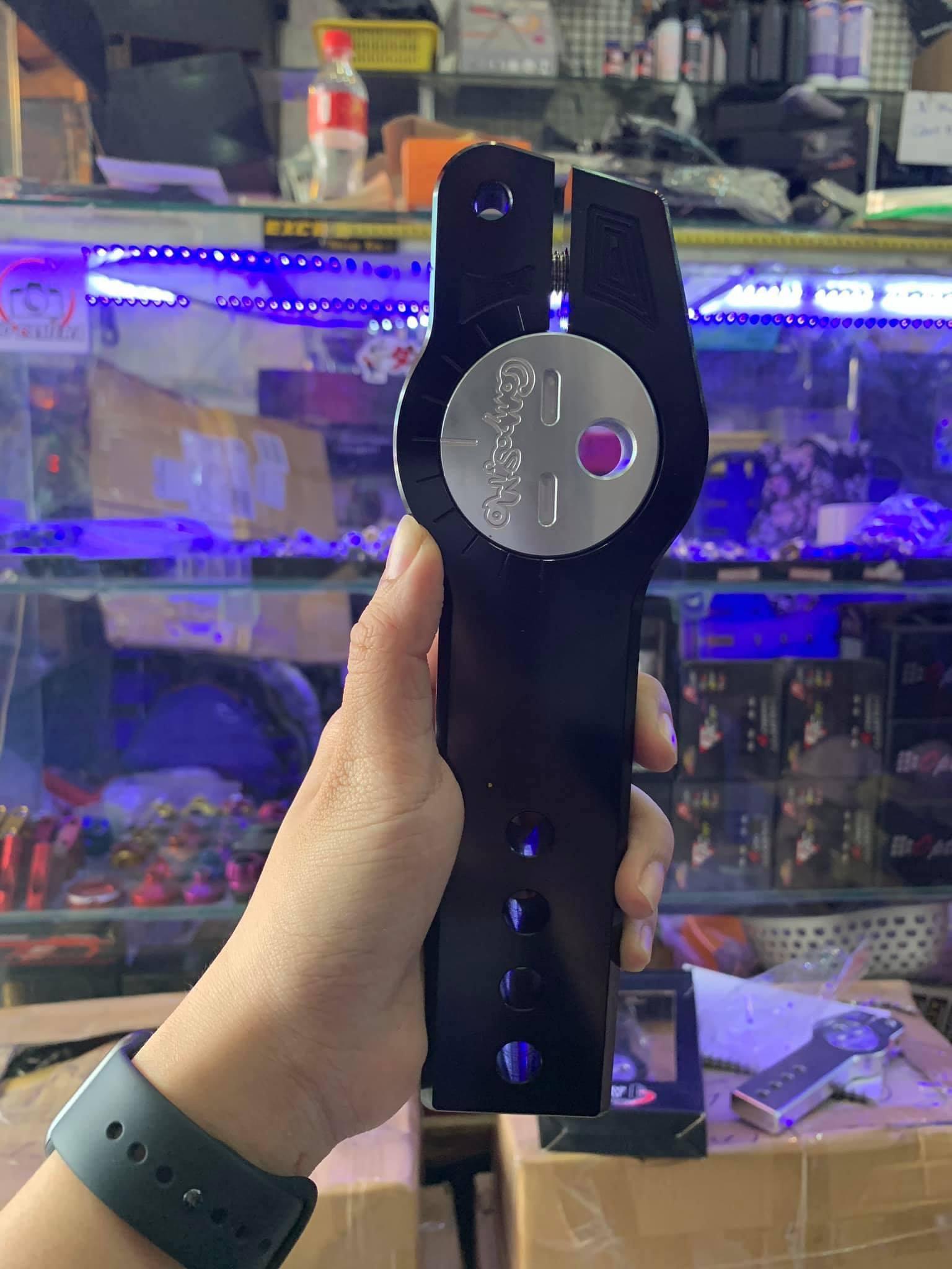 [HCM]Kéo gấp tròn Composimo  chất liệu nhôm 7 cực cứng gắn trực tiếp Msx