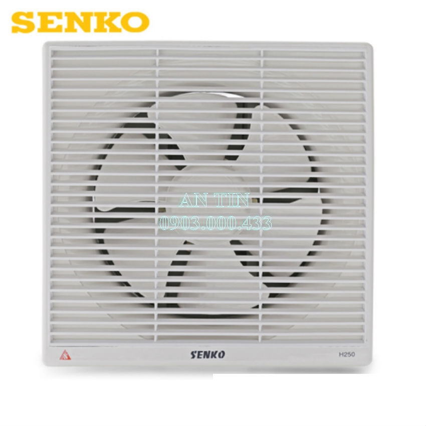 Quạt hút âm tường Senko H150 trắng