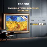 GOOGLE TIVI FRAME 55LN7000G TIVI Qled 55 Inch - Youtube Netfilx Smart TV 2024 Tặng gói giải trí cliptv 1 năm, FPT 12 tháng gói family + 6 tháng VOD 4K, VTVcap ON 1 năm