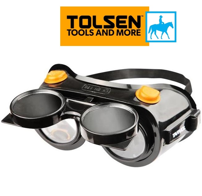 Kính hàn 2 lớp kính bảo hộ welding goggle tolsen 45075