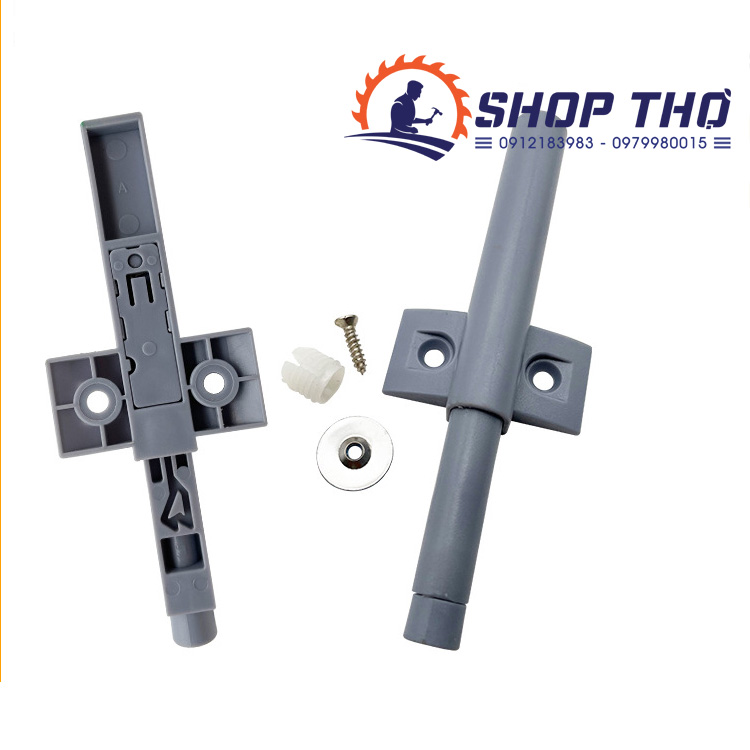 Phụ kiện nhấn - mở - hít cánh tủ có nam châm 2 cái