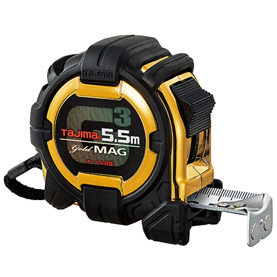 Thước kéo tajima nhật g3 gold 5.5m bản 25mm - thước cuộn chống va đập mạ vàng có từ tính - hàng lưu kho