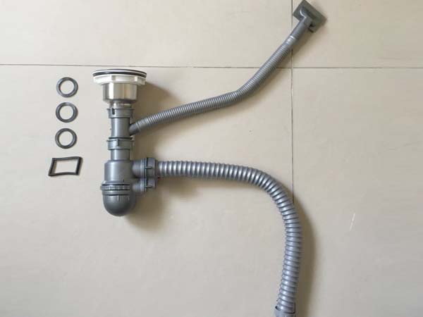 Bộ xả chậubồn rửa chén bát đôi inox 304 phi 110 chống hôi