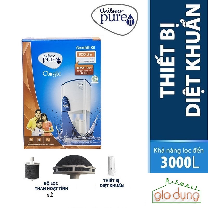 Bộ lọc thay thế của máy lọc nước Unilever Pureit Classic 9 lít