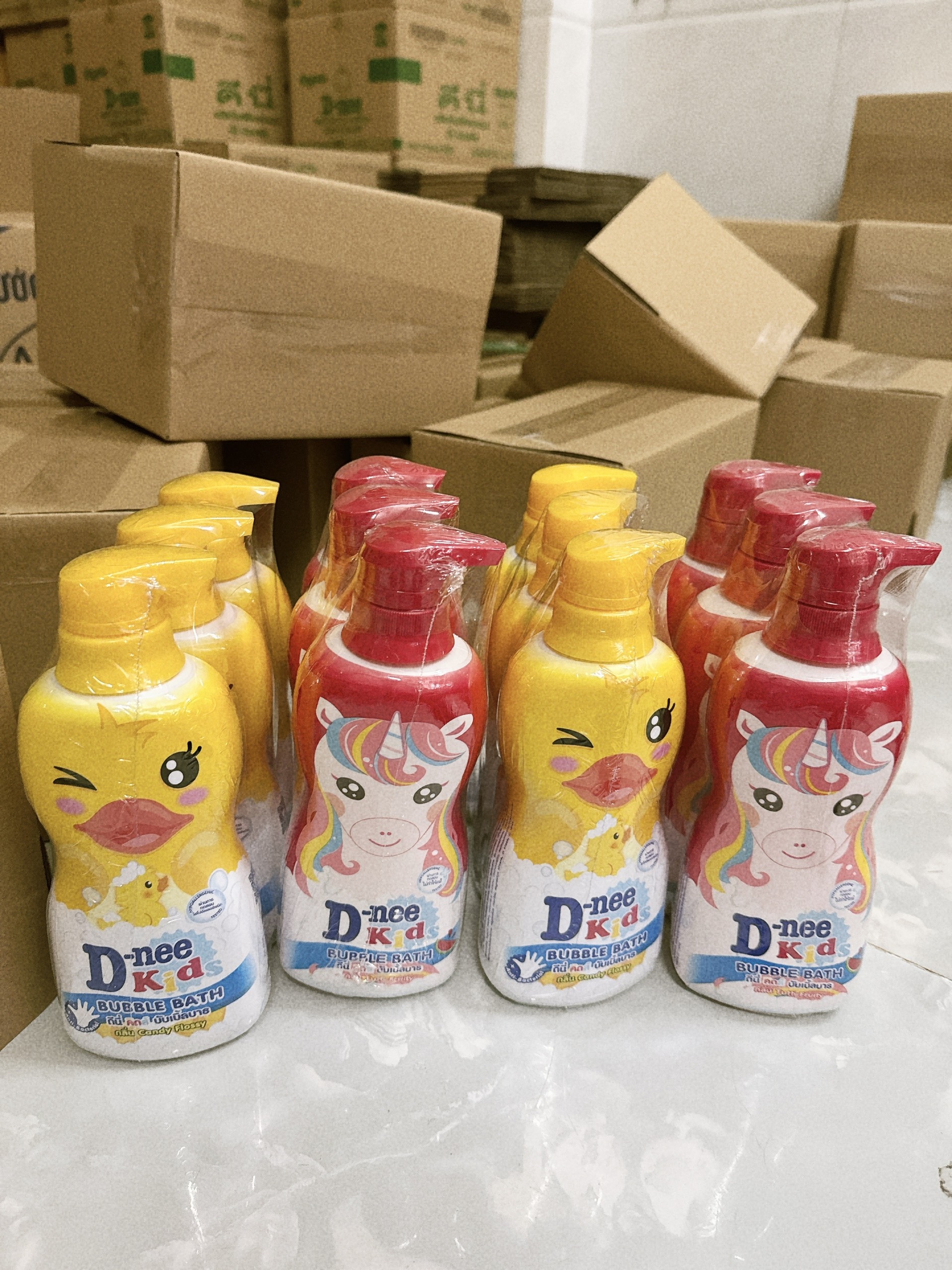 Combo 2 chai sữa tắm gội toàn thân dnee kids thái lan dành cho bé dung tích 400ml