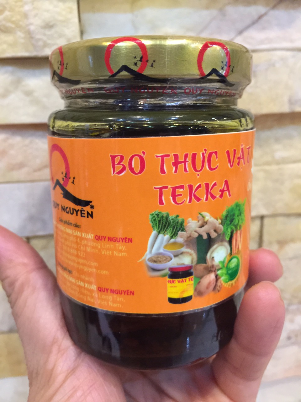 Bơ thực vật tekka -quy nguyên 180g