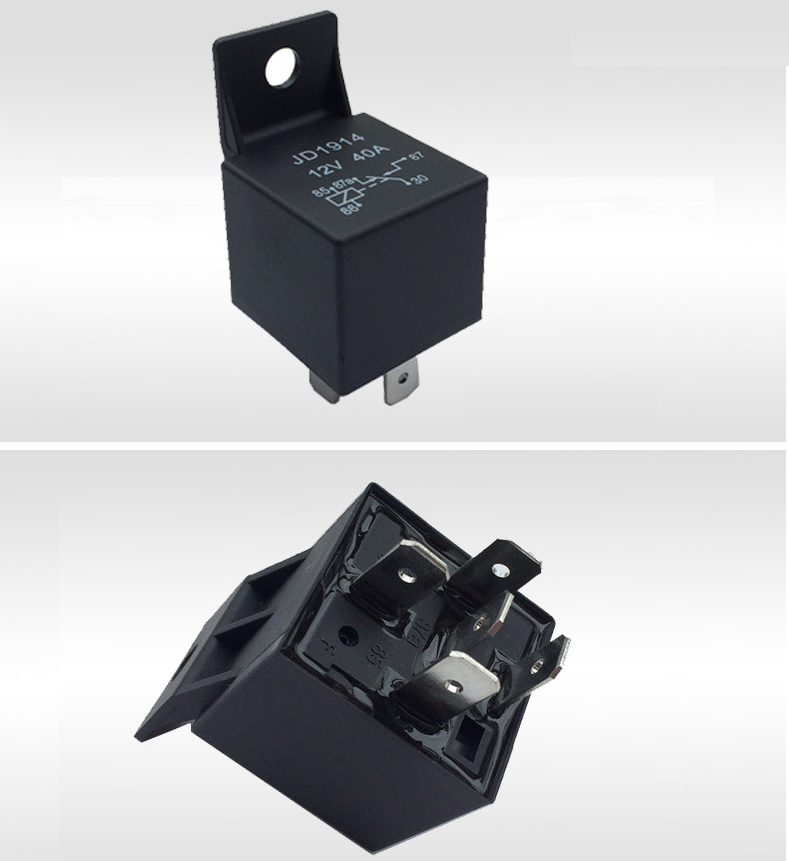 RELAY (ROLE) 12V 40A 5 CHÂN JD1914 CÓ GIÁ ĐỠ