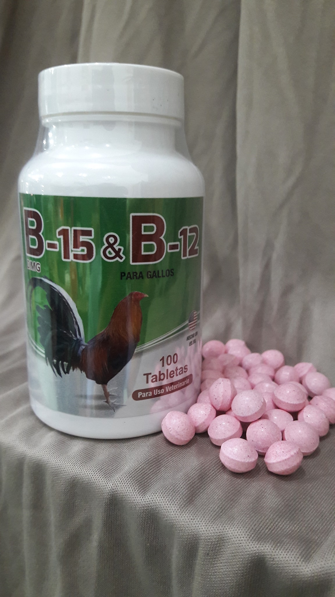 B15 b12 nuôi-cung cấp năng lượng cho gà đá bo lớn 100 viên
