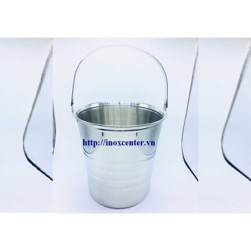 Xô đá inox cao cấp - inox 304