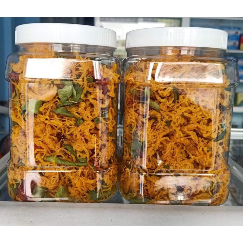 Khô gà lá chanh loại 1 100% thịt gà loại 1 hàng ngon nhà làm - 1kg 2hộp lớn