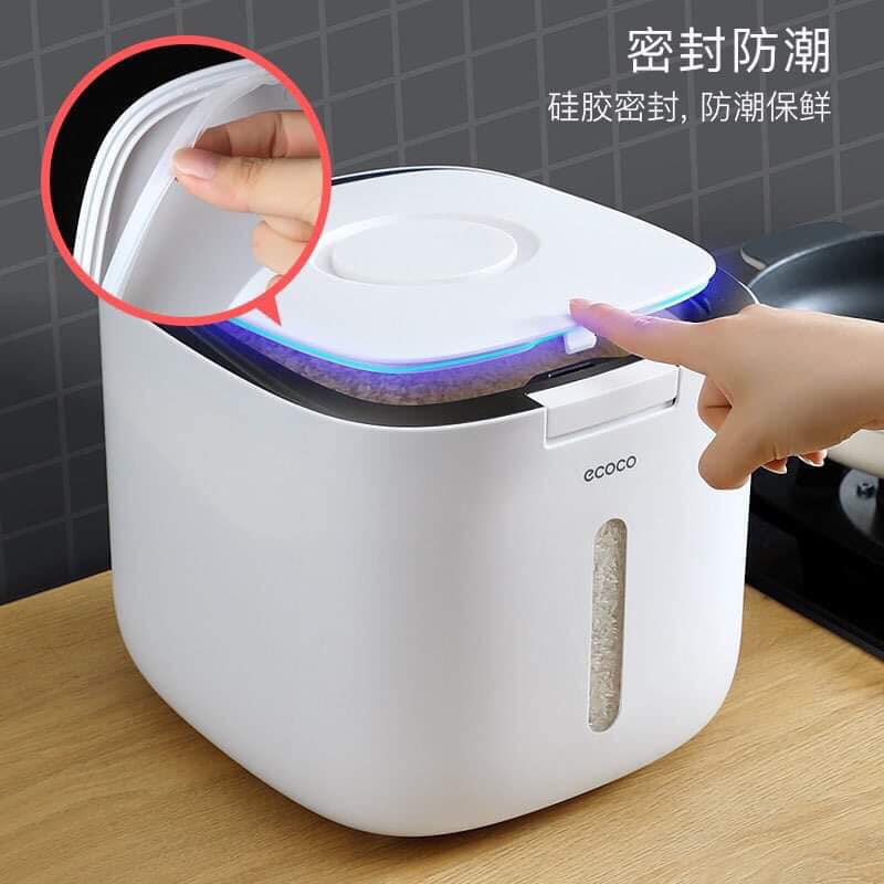 Thùng đựng gạo ecoco 5kg cao cấp
