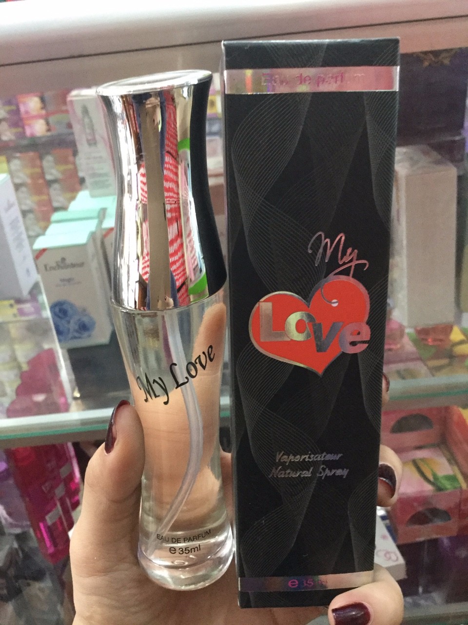 Nước hoa mylove đen 35ml - 202