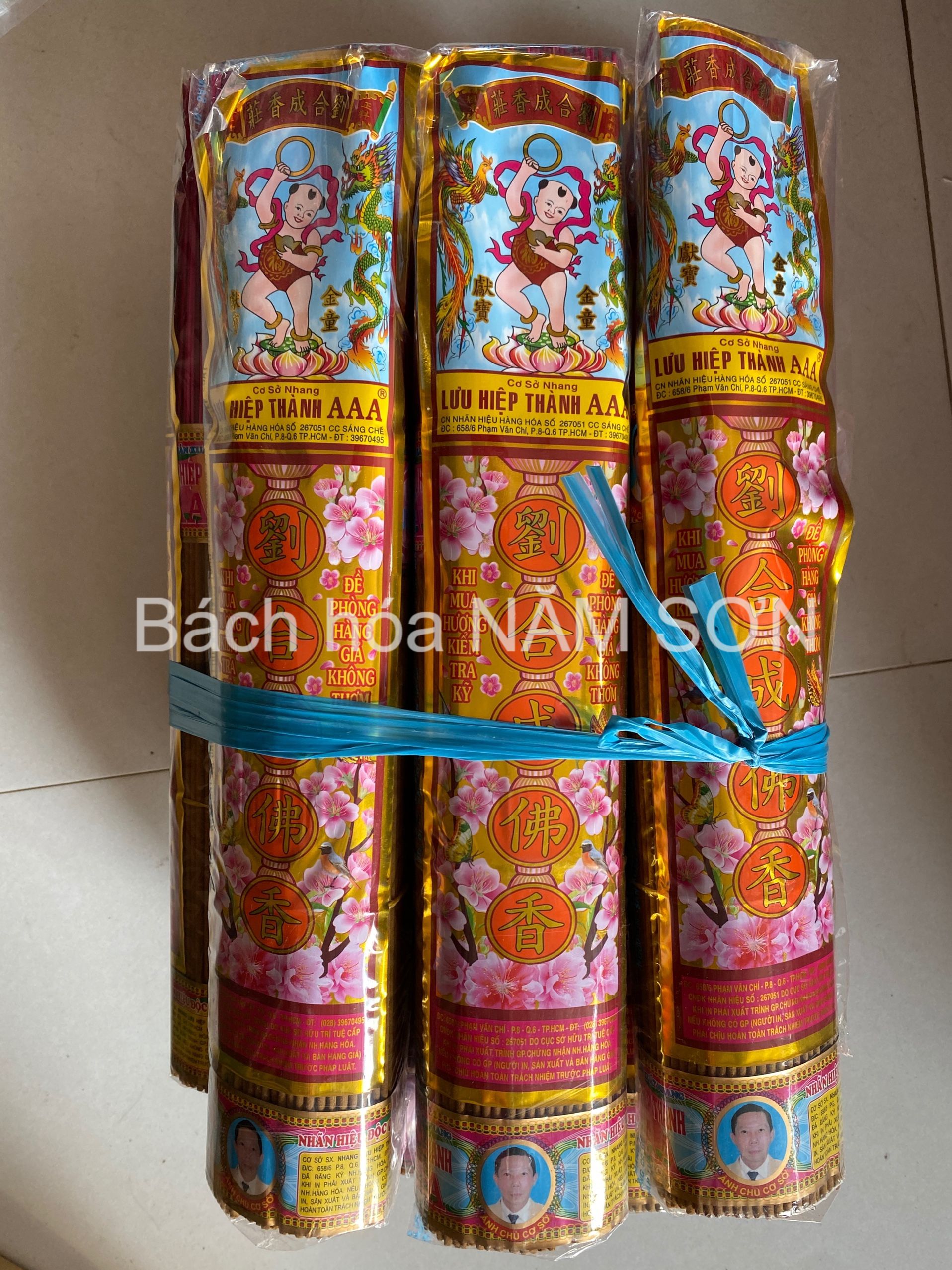 Nhang thơm LƯU HIỆP THÀNH AAA NATRA ĐẠI 4 TẤC (40cm)