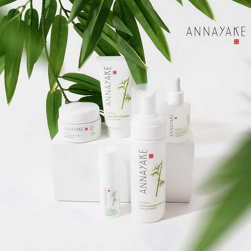 Serum dưỡng ẩm cung cấp năng lượng giải độc và chống oxy hóa cho da annayake bamboo oxygen drops energizing fuil 30ml