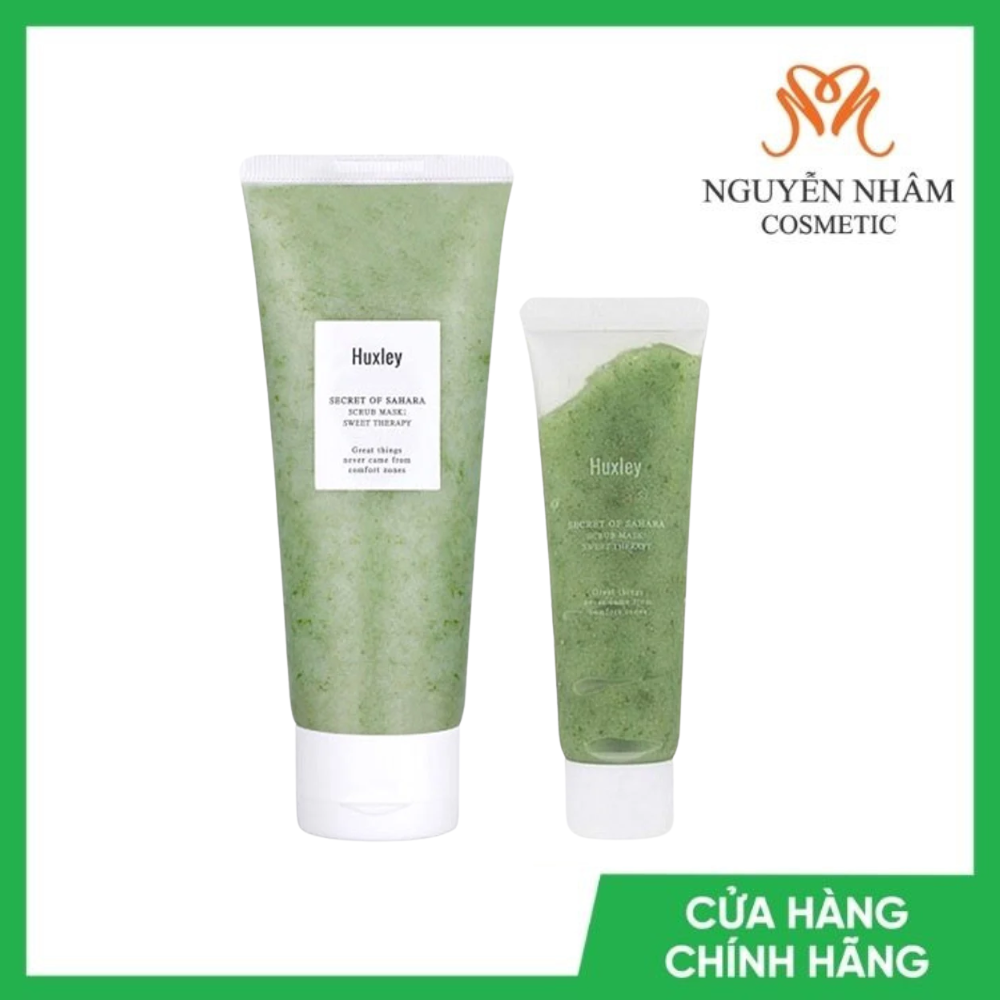 Tẩy Da Chết Huxley, Tẩy Tế Bào Chết Huxley Scrub Mask Sweet Therapy 120-10g - TTBC -TDC