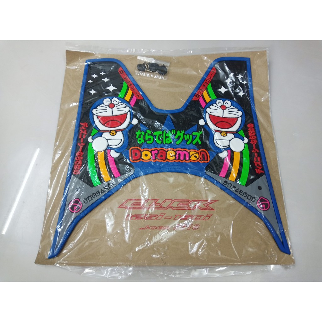Thảm lót chân Vario - Click hoặt hình Doremon, hello kitty “ full phụ kiện kèm theo “