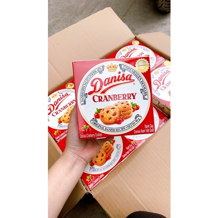 Bánh quy danisa 90gn.. ngon mix vị chery vs hạnh nhân ngon nút lưỡi