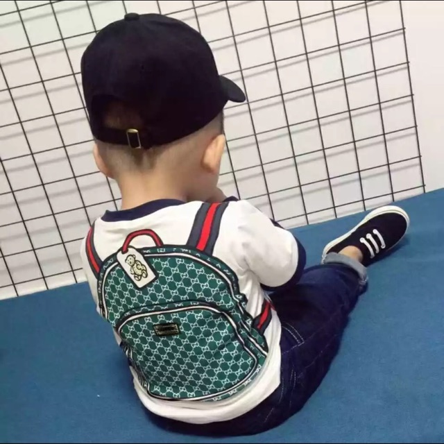 Áo thun 3d in ba lô cho bé so cute