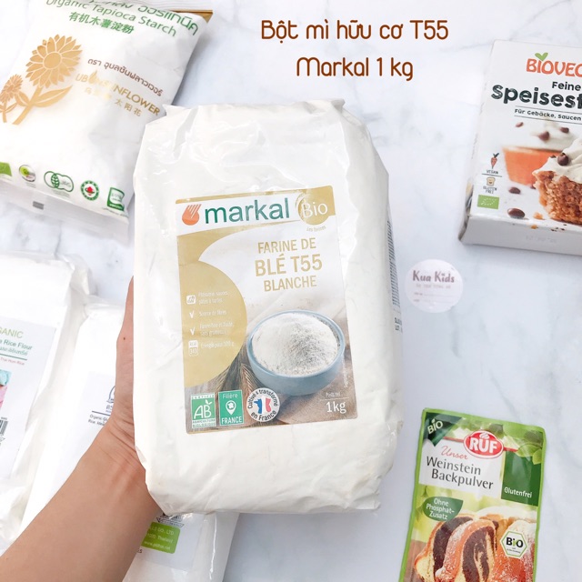 Bột mì hữu cơ t55 markal