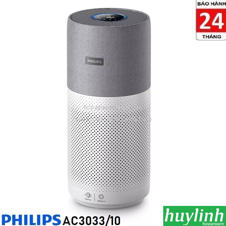 Máy lọc không khí philips ac3033/10 - 104m2 - chính hãng