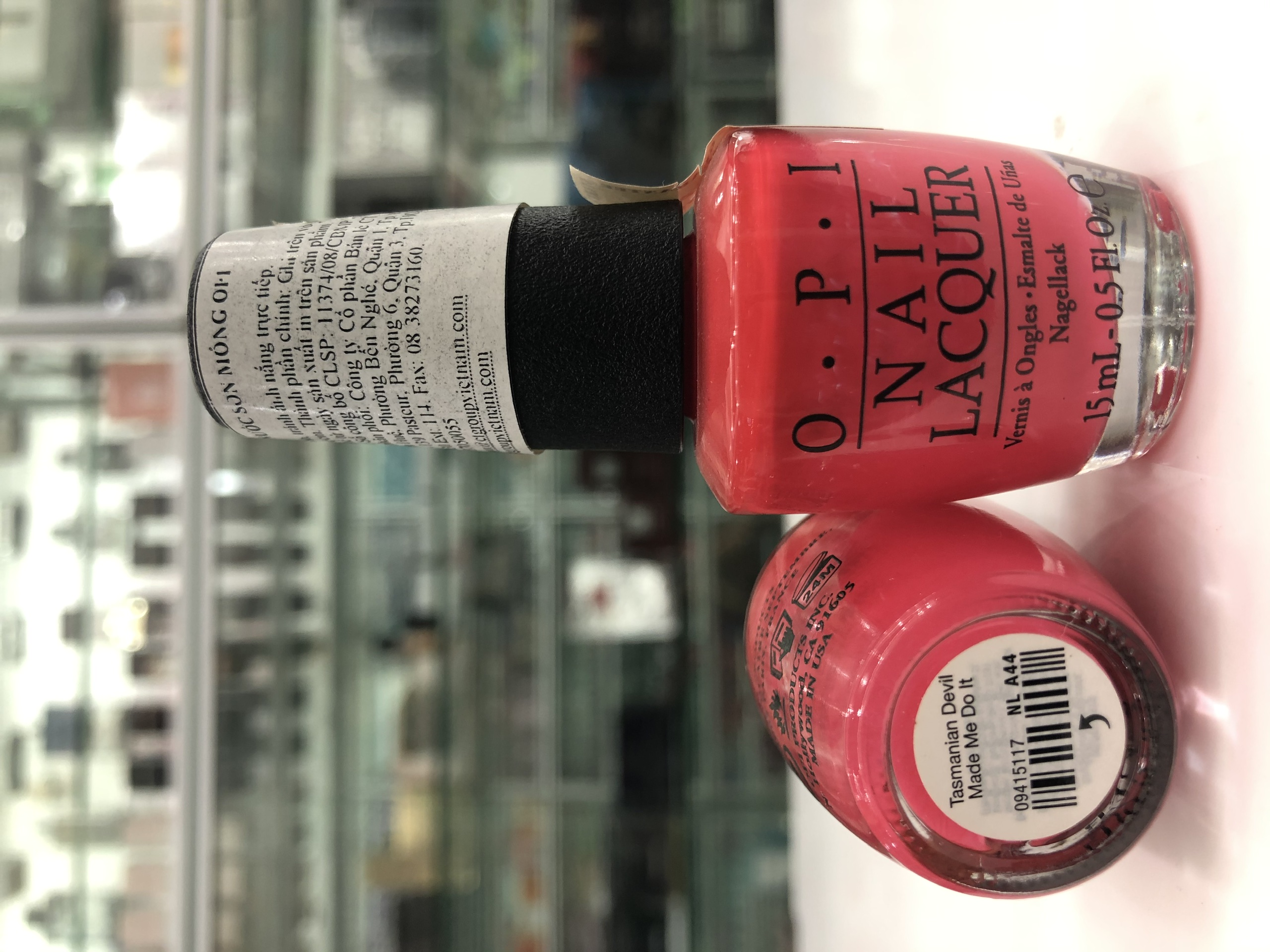 Sơn móng opi - nl a44 tasmanian devil made me do it 15ml