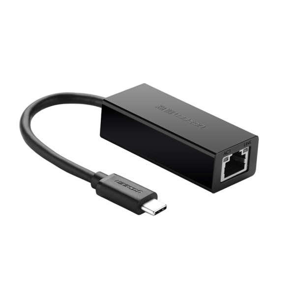 Cáp usb type-c to lan 10/100mbps ugreen 30287