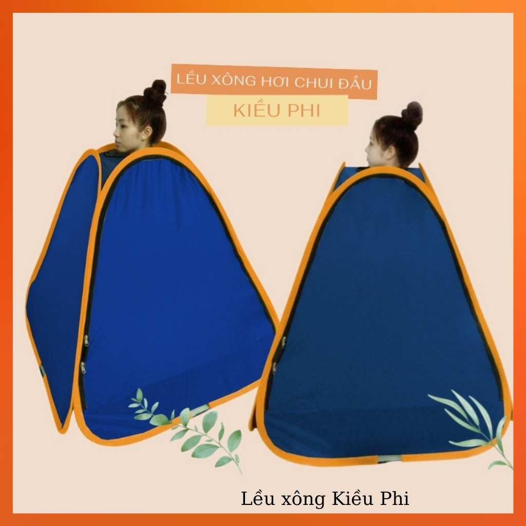 Lều xông hơi gấp gọn tự bung Kiều Phi bảo hành 18 tháng - Lều xông hơi sau sinh chui đầu  tại nhà chất lượng loại 1(màu ngẫu nhiên)