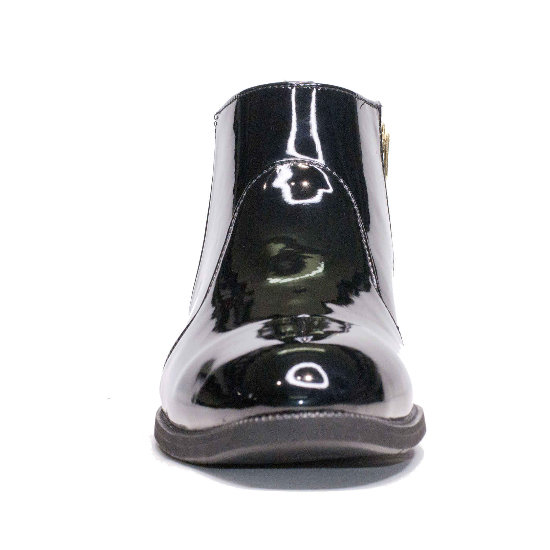 Giày Chelsea boot nam đẹp cổ khóa da bóng CB521 (PT)