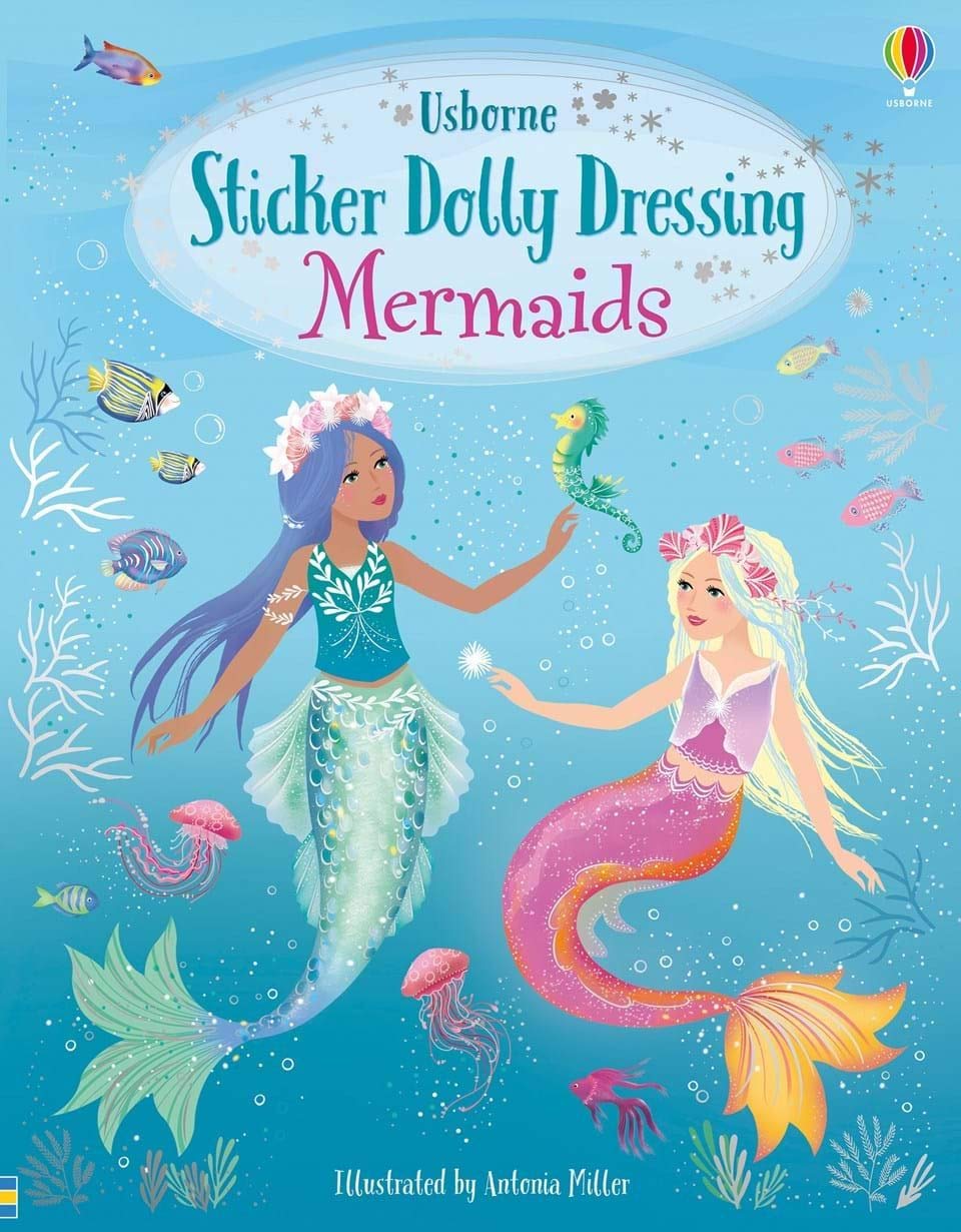 Sách - Sticker Dolly Dressing: Mermaids - Phương Nam Book