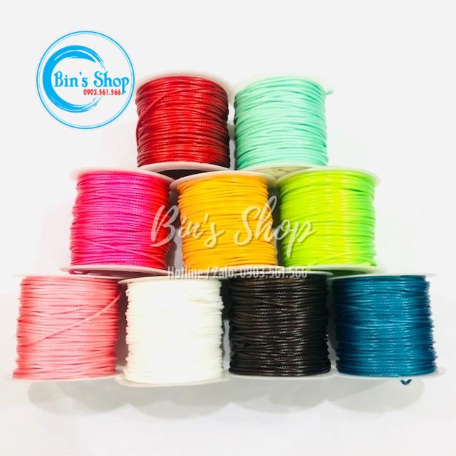 Cuộn dây sáp 1,2mm làm vòng đeo tay, làm trang sức thủ công