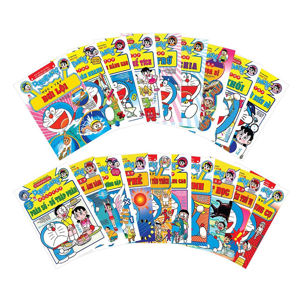 Combo truyện tranh Doraemon Học Tập