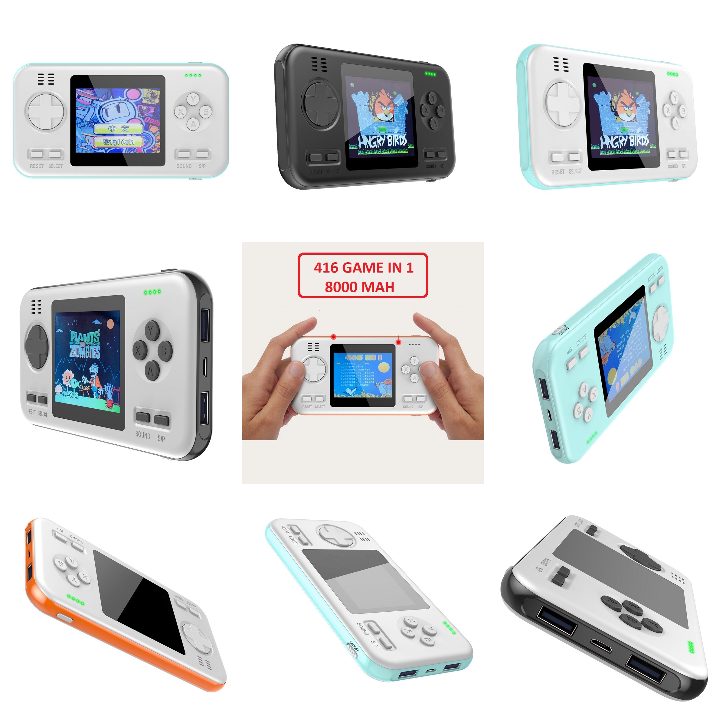 Sạc Dự Phòng Kèm Máy Chơi Game