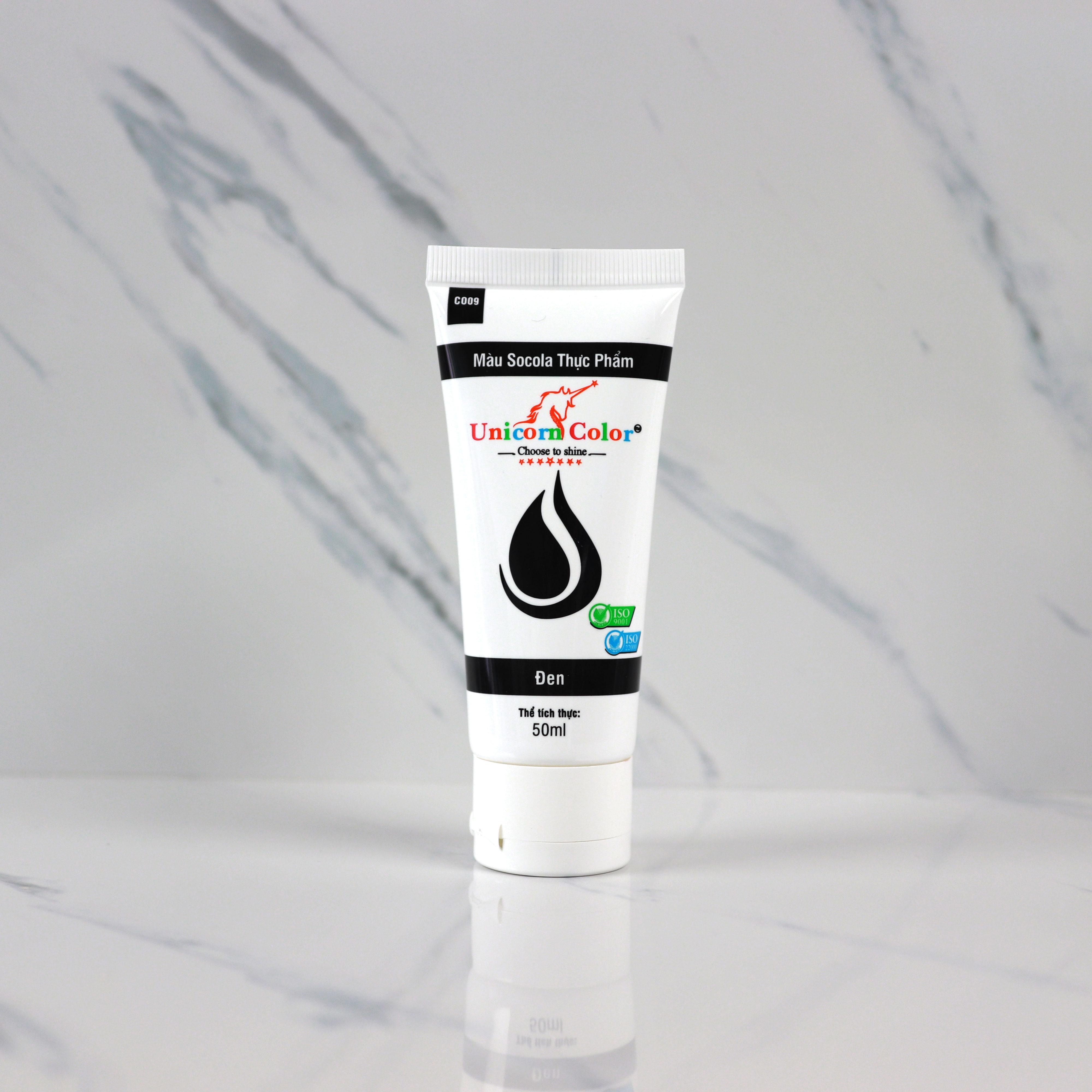 Màu dầu pha socola màu đen 50ml - f09 - màu unicorn việt nam